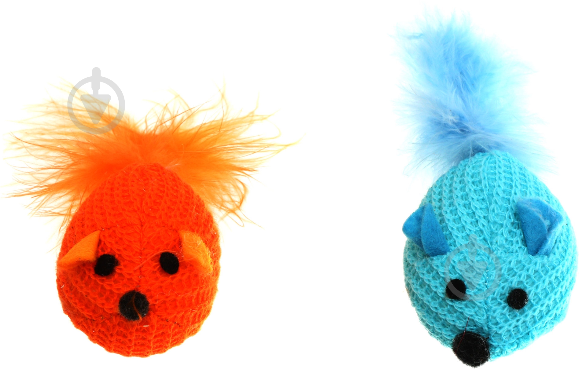 Игрушка для котов Lilli Pet Мышка 6 см 2 шт. разноцветный (20-7009) - фото 2 Игрушка для котов Lilli Pet Мышка 6 см 2 шт. разноцветный (20-7009) - фото 2