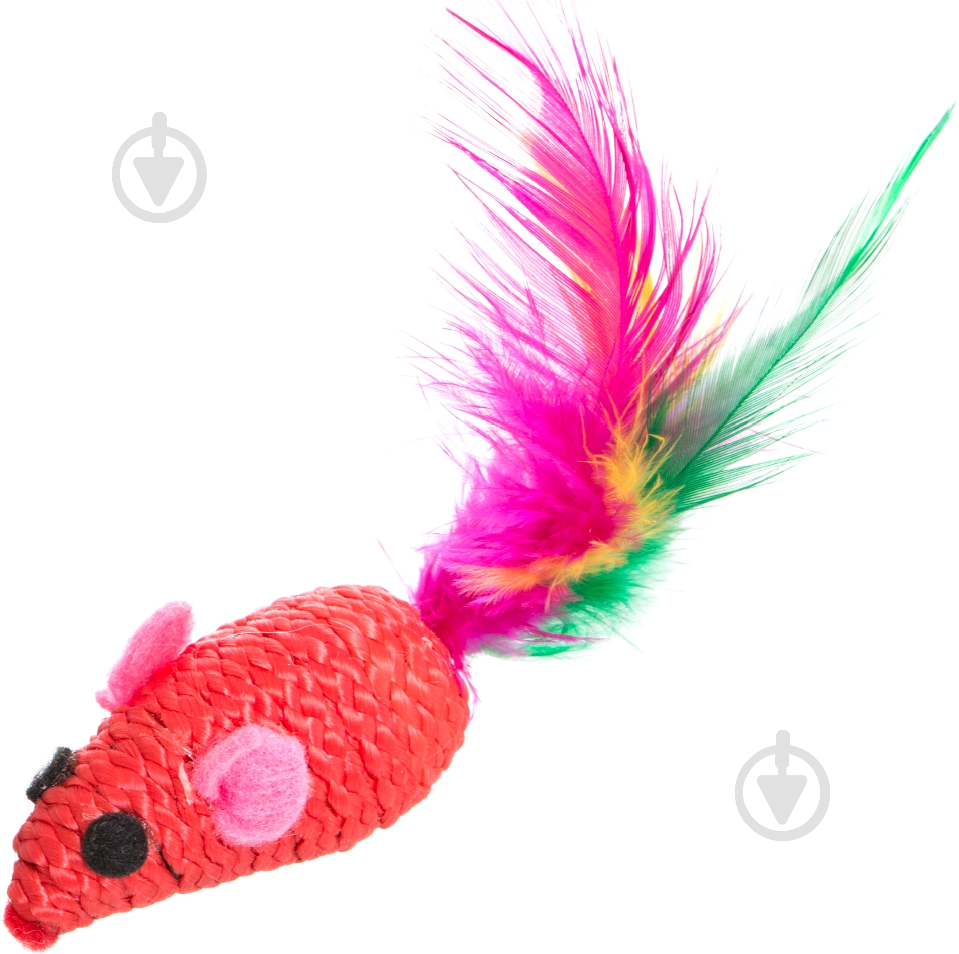 Игрушка для котов Lilli Pet Мышка 5 см разноцветный (20-7425) - фото 1