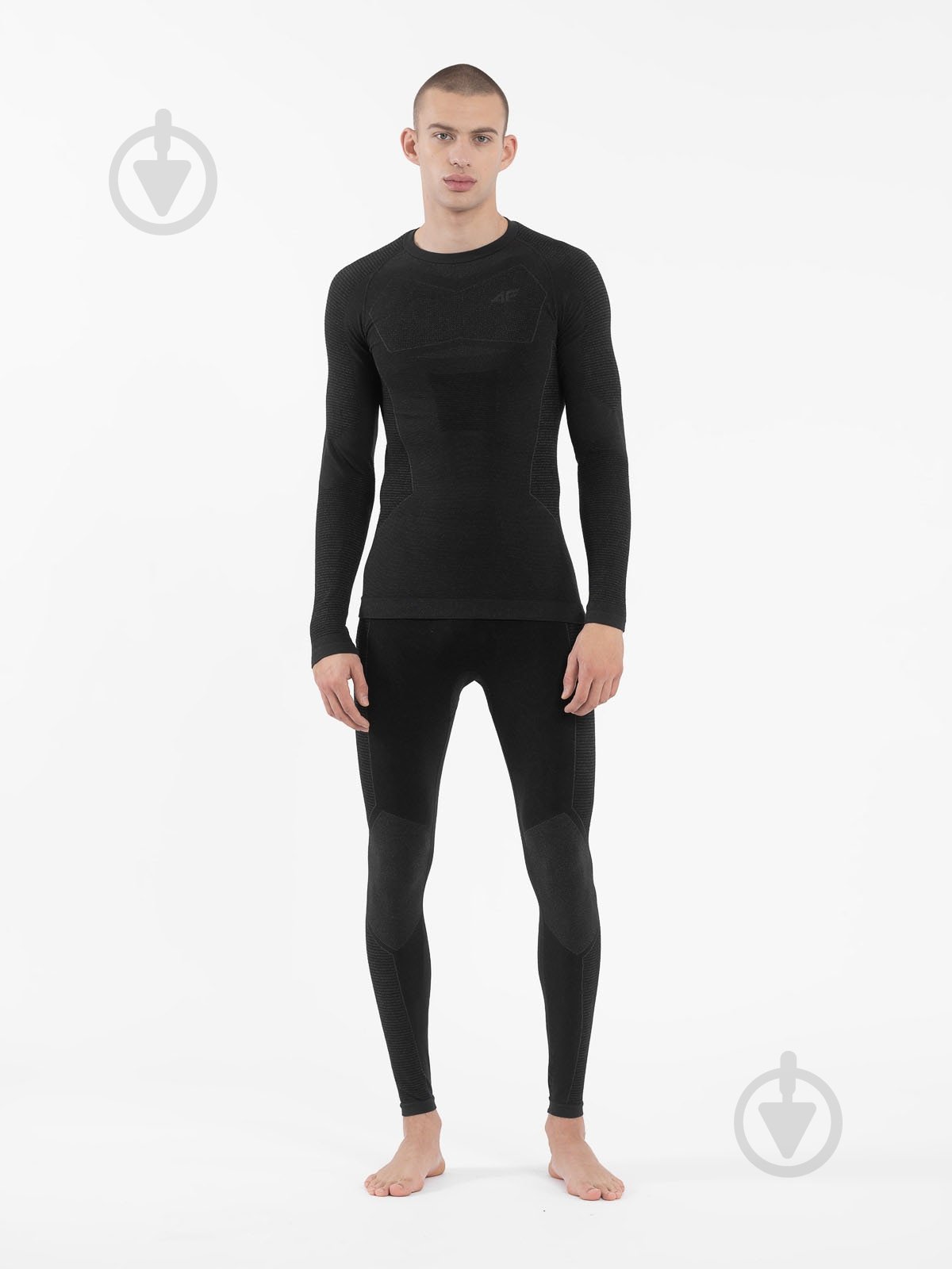 Термоштани 4F SEAMLESS UNDERWEAR M108 4FAW23USEAM108-20S р.S-M чорний - фото 1