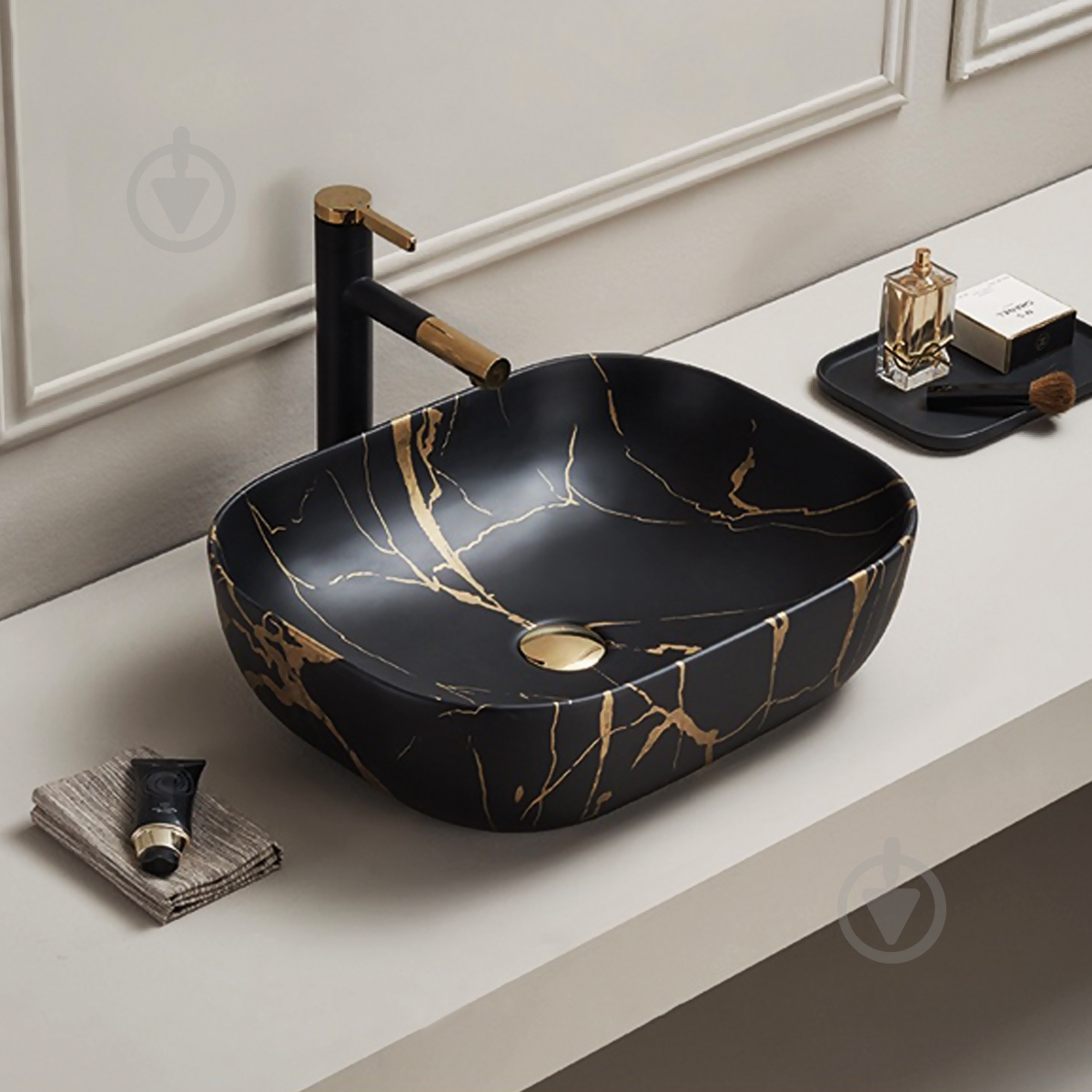 Умывальник-чаша Doosh MARMUR DO-TS-01 Marble dark - фото 2