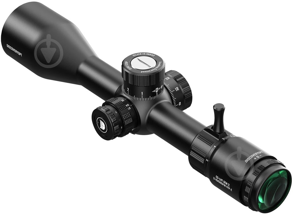 Приціл оптичний Discovery ED-LHT GEN2 3-15x50 SFIR FFP-Z MRAD (30 мм, підсвічування). Для .22-.50BMG - фото 1 Приціл оптичний Discovery ED-LHT GEN2 3-15x50 SFIR FFP-Z MRAD (30 мм, підсвічування). Для .22-.50BMG - фото 1