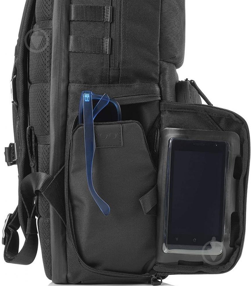 Рюкзак HP Envy Urban 15" black (7XG56AA) - фото 4 Рюкзак HP Envy Urban 15" black (7XG56AA) - фото 4