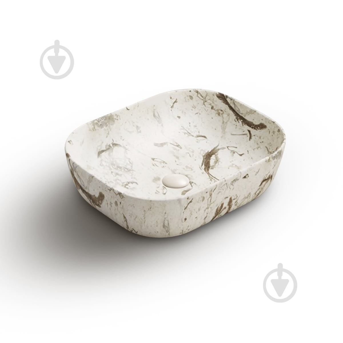 Умывальник-чаша Doosh MARMUR DO-TS-01 Marble gold - фото 1