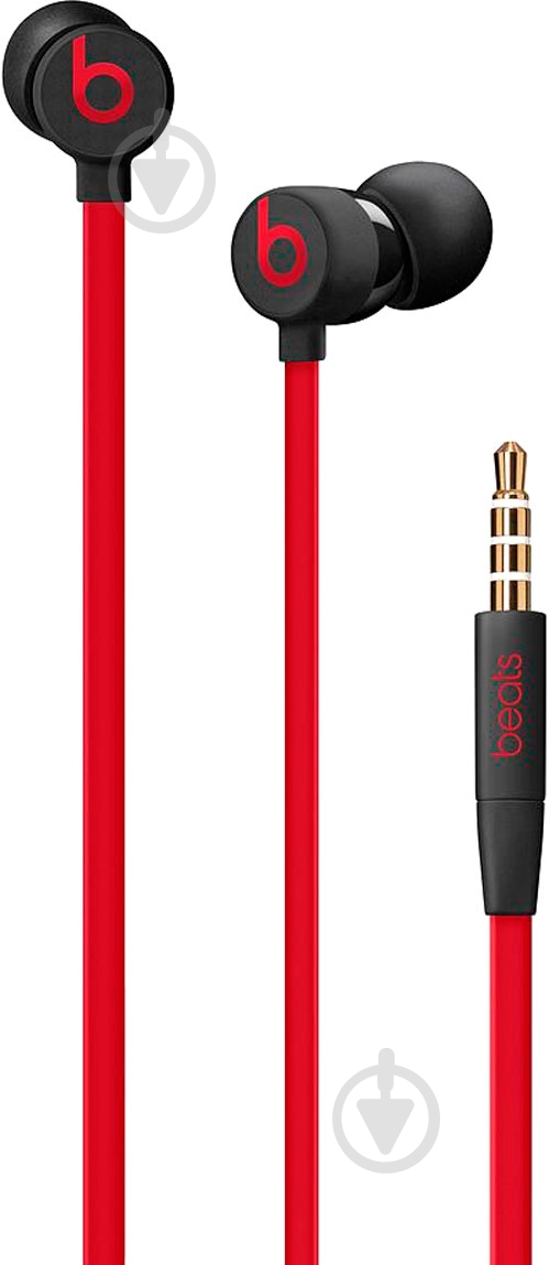Наушники Beats MUFQ2ZM/A black/red - фото 1