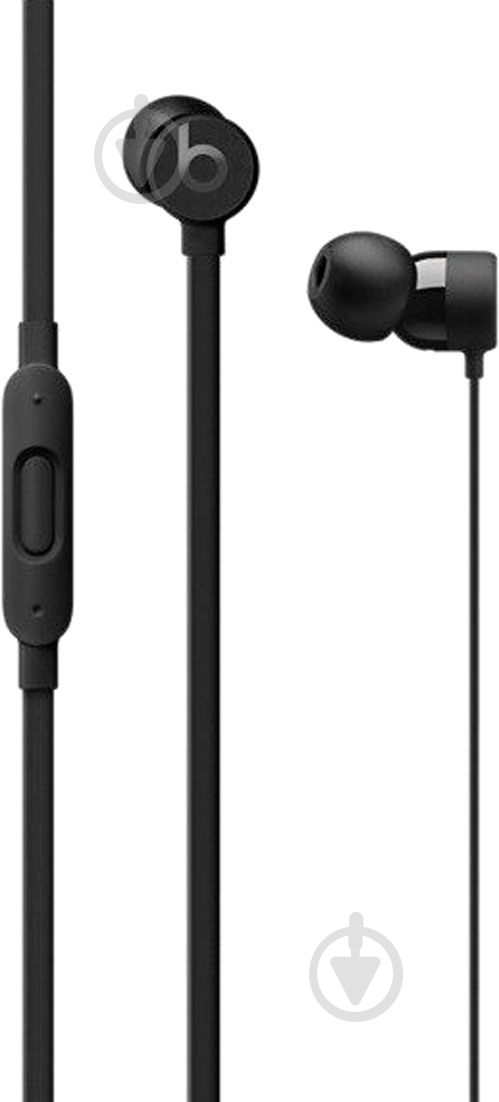 Навушники Beats black Earphones with Lightning Connector - фото 1