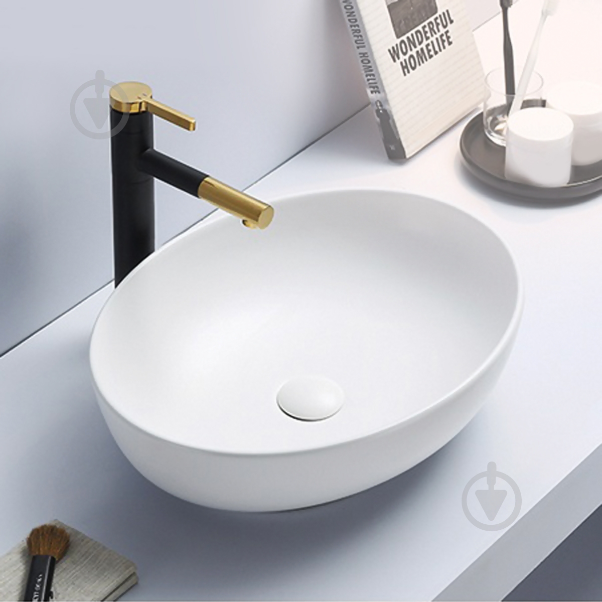 ᐉ Умивальник-чаша Doosh AKVADUK DO-TS-03 White • Краща ціна в