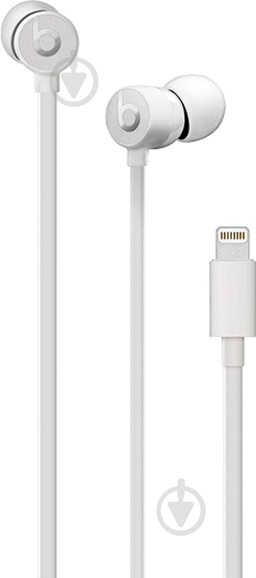 Навушники Beats silver Earphones with Lightning Connector - фото 2 Навушники Beats silver Earphones with Lightning Connector - фото 2
