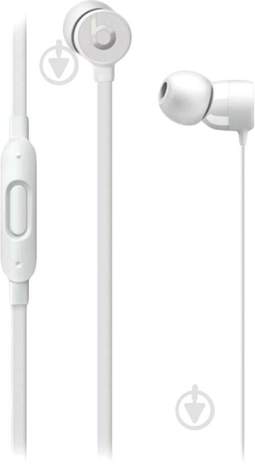 Навушники Beats silver Earphones with Lightning Connector - фото 1 Навушники Beats silver Earphones with Lightning Connector - фото 1