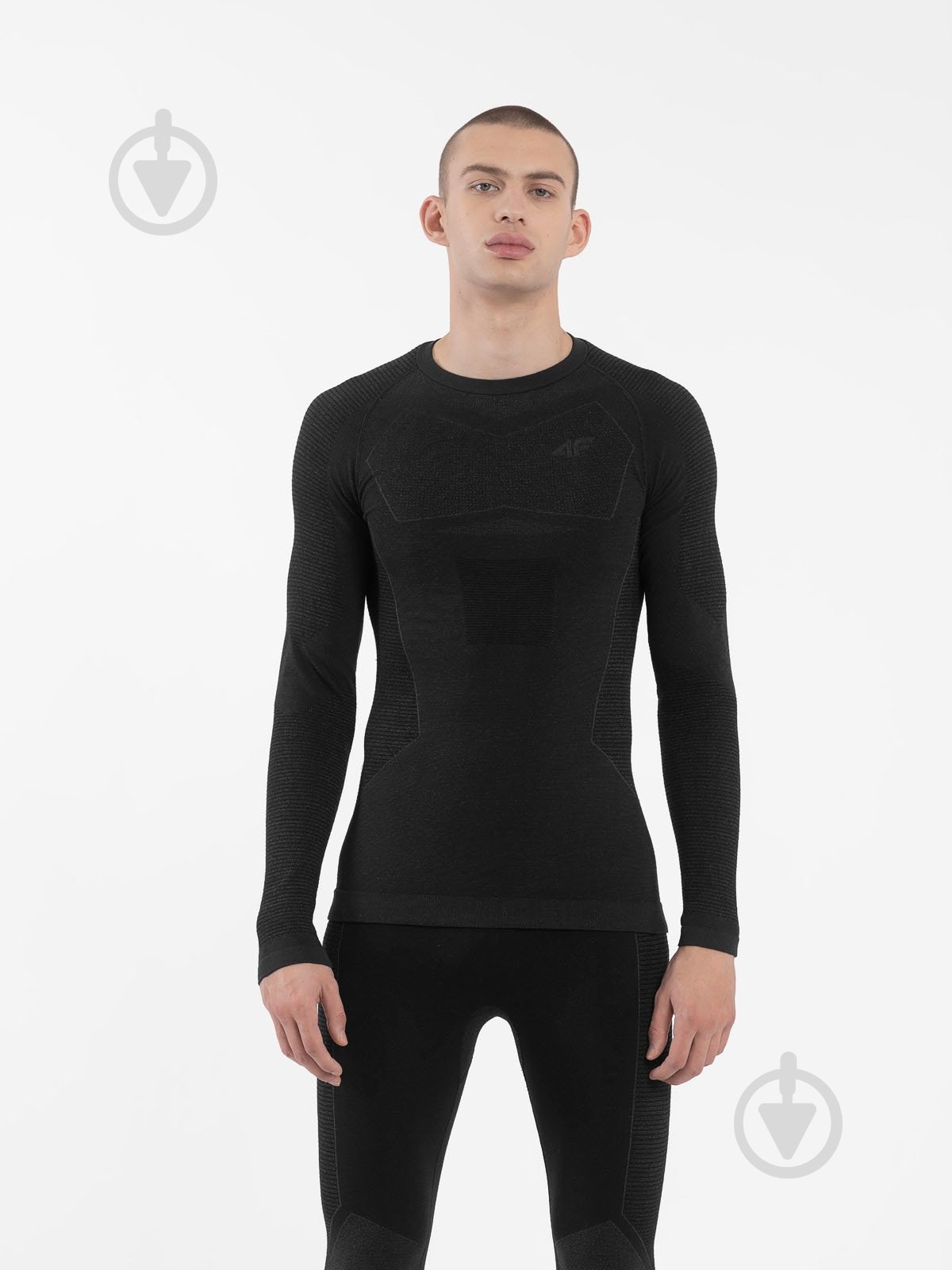 Термофутболка SEAMLESS UNDERWEAR M107 4FAW23USEAM107-20S р.2XL-3XL чорний - фото 1