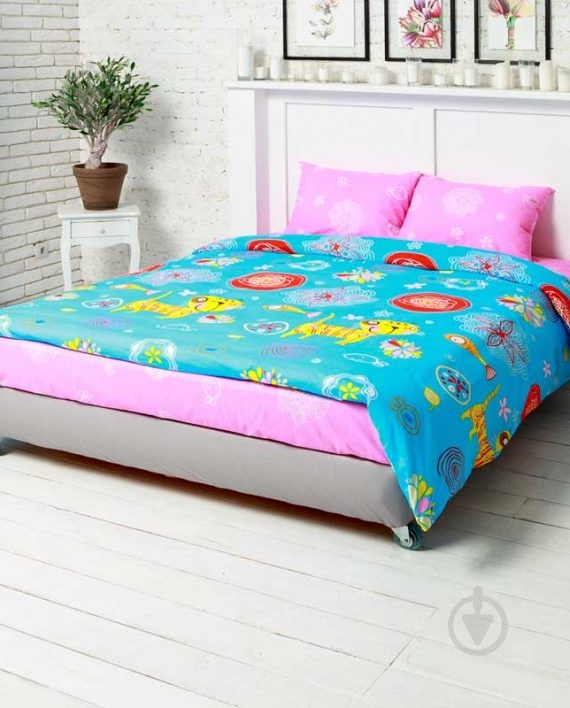 Комплект постельного белья Руно Yellow cat с рисунком 655.116_Yellow cat - фото 1