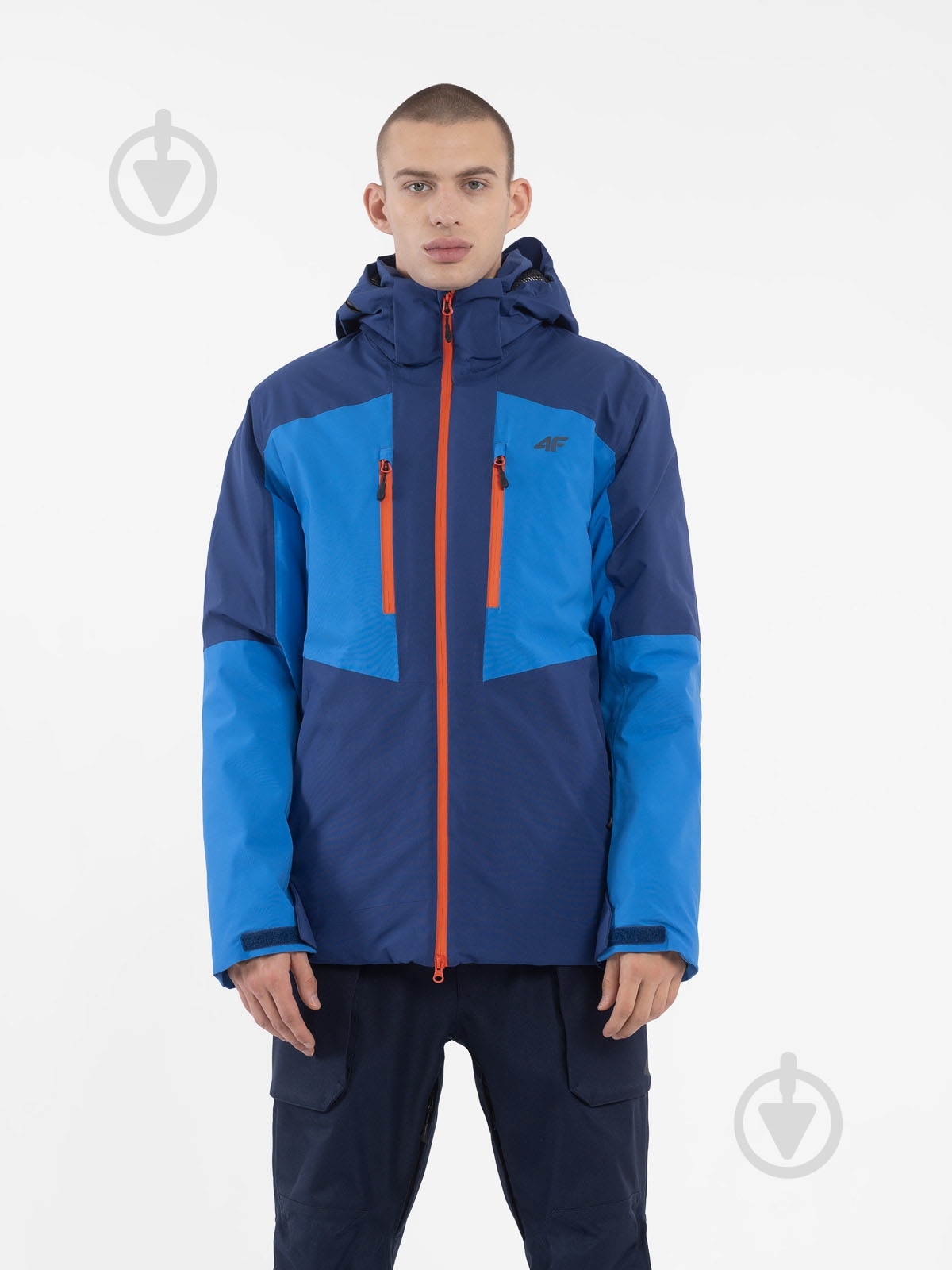 Куртка 4F TECHNICAL JACKET M345 4FAW23TTJAM345-31S р.XL синяя - фото 1 Куртка 4F TECHNICAL JACKET M345 4FAW23TTJAM345-31S р.XL синяя - фото 1