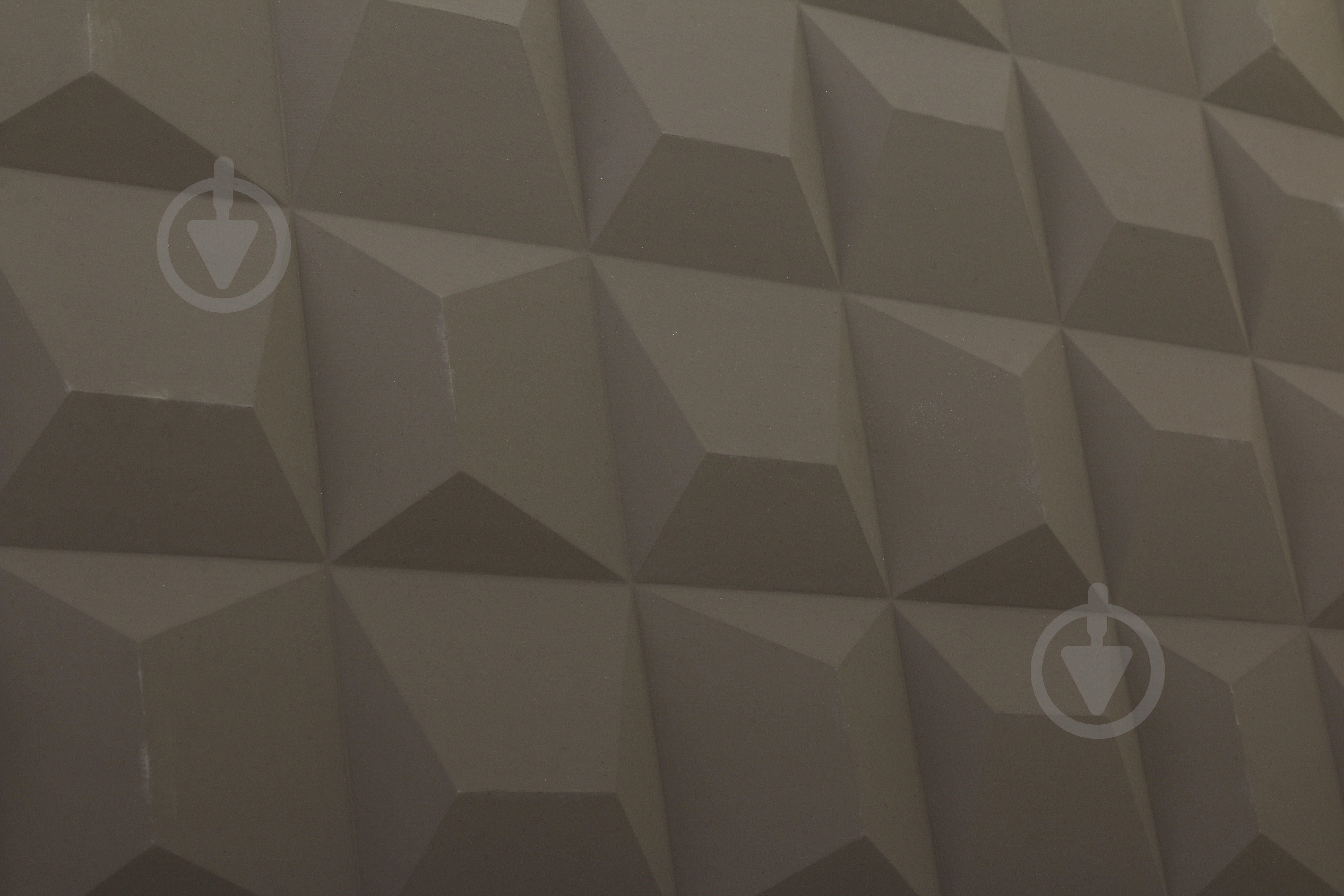 3D-панель с ПВХ Квадраты 600x1200x25 мм коричневый - фото 4
