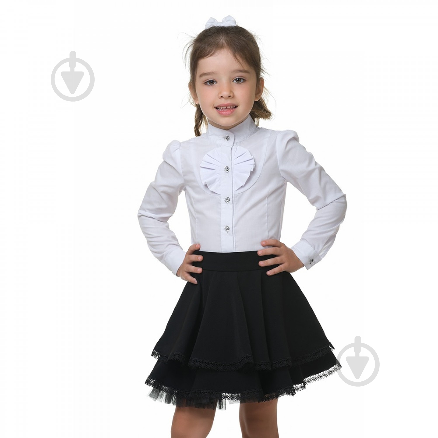 Блуза Kids Couture р.116 білий 51001587 - фото 1