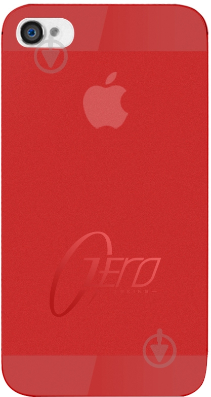 Накладка на корпус ITSKINS (AP4S-ZERO3-REDD) ITSKINS ZERO.3 for iPhone 4/iPhone 4S Red (AP4S-ZERO3-REDD) - фото 1
