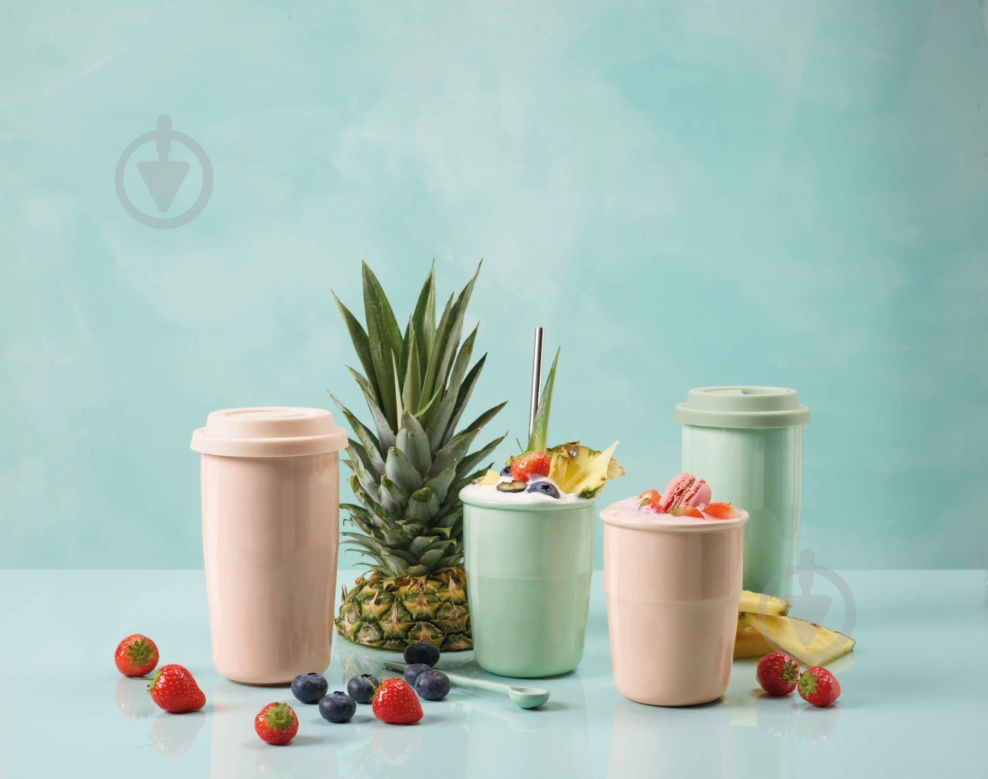 Чашка с крышкой ASA Cup & Go 350 мл кремовая 34711024 - фото 5