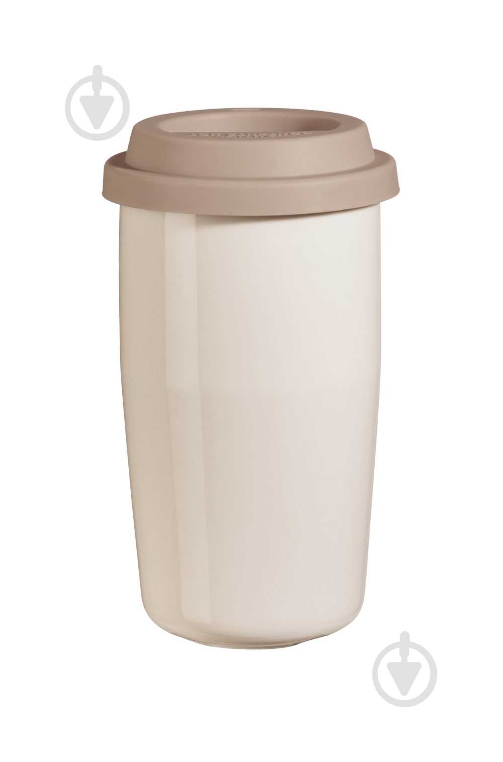 Чашка с крышкой ASA Cup & Go 350 мл кремовая 34711024 - фото 1