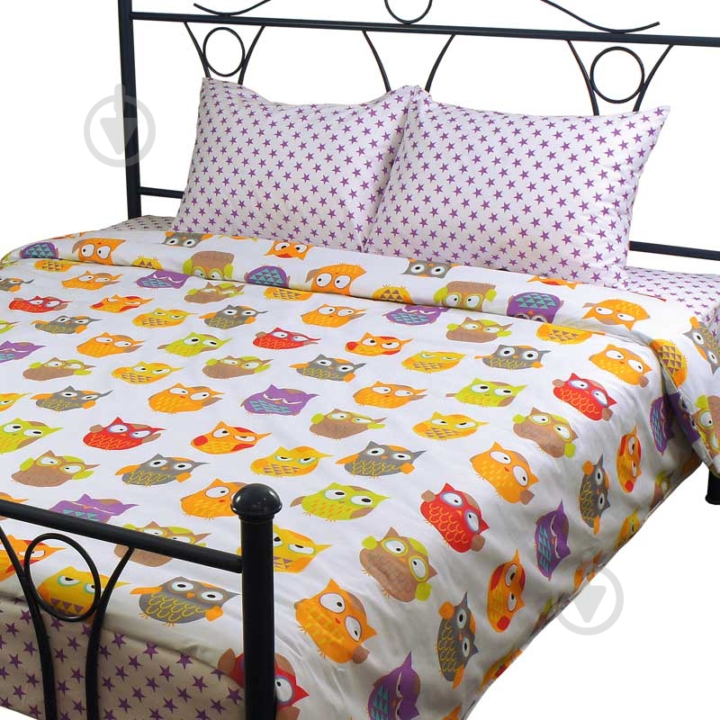 Комплект постельного белья Руно Совы с рисунком 655.137К_Сови_1 - фото 3