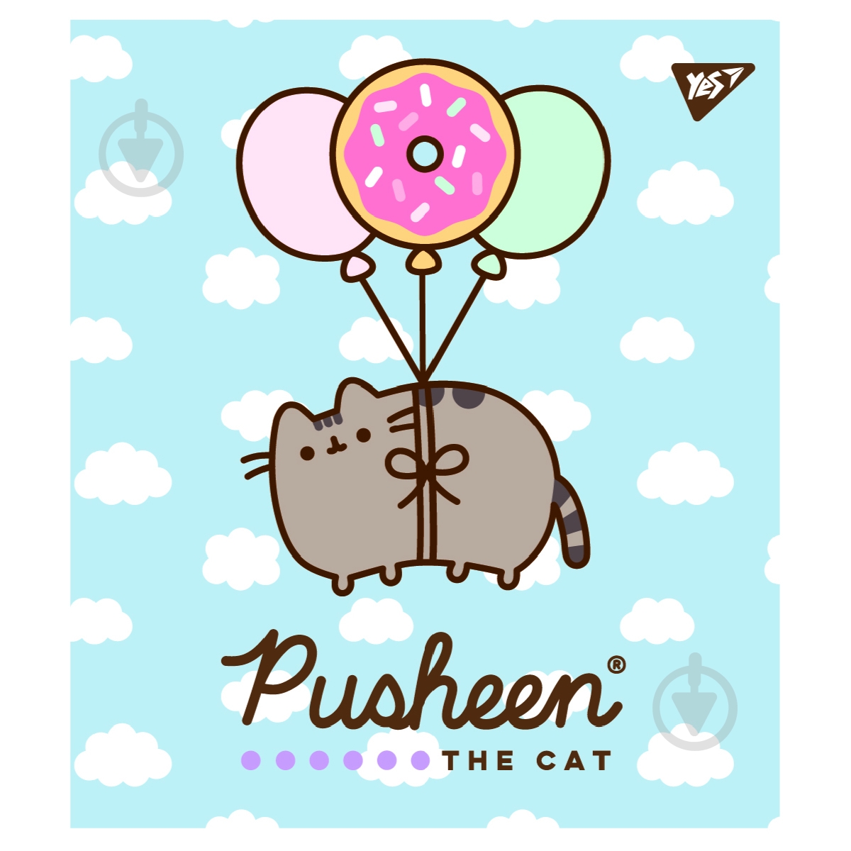 ᐉ Зошит шкільний Pusheen 18 аркушів лінія YES • Краща ціна в