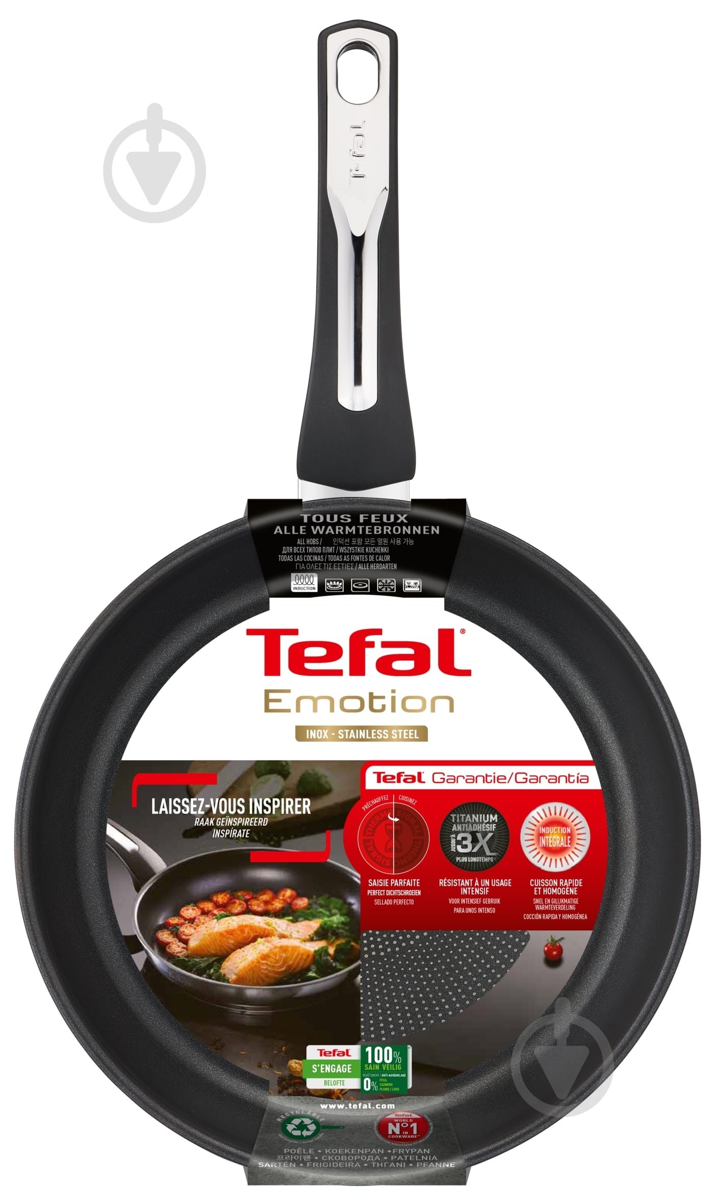 Сковорода Tefal Emotion 28 см E3000604 - фото 8