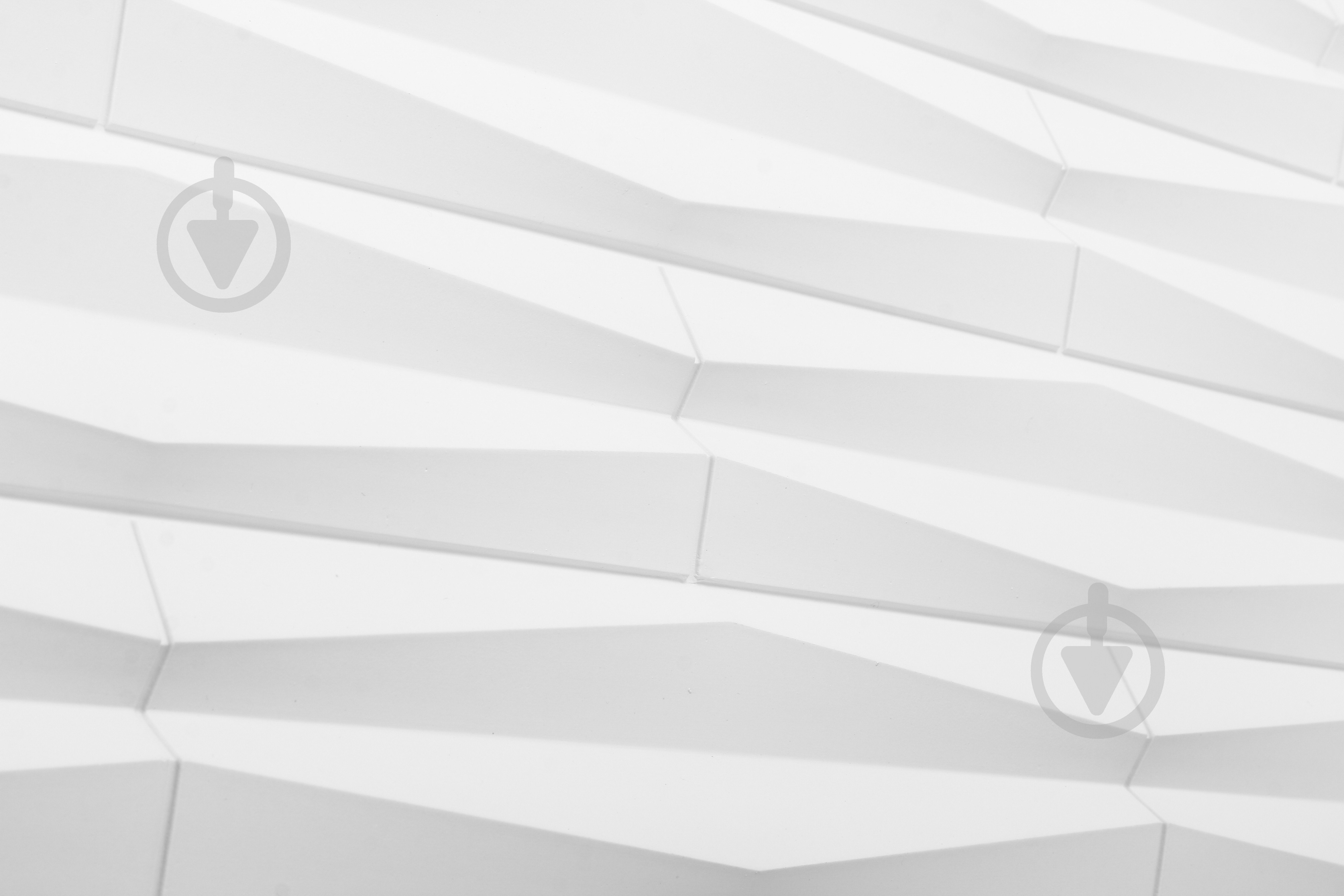 3D-панель с ПВХ 60x120x2,5 cм белый E004-1 - фото 4