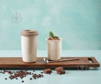 Чашка ASA Cup & Go 350 мл белая с голубой крышкой 34710024 - фото 8