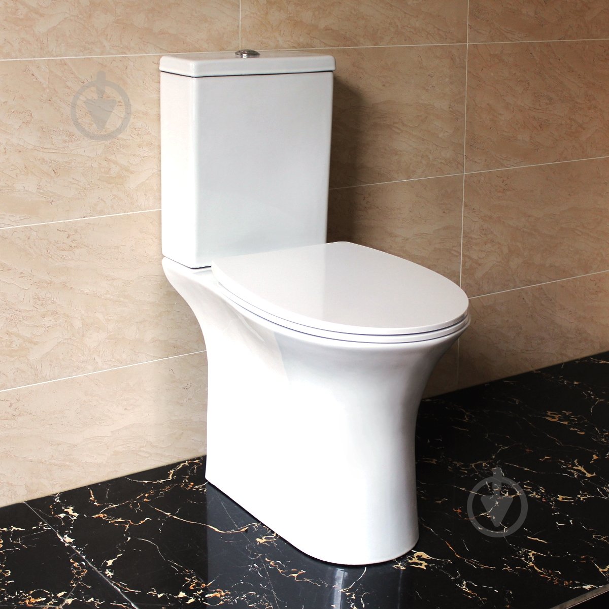 Унитаз-компакт Doosh AKVADUK Rimless DO-CT-01 White - фото 2