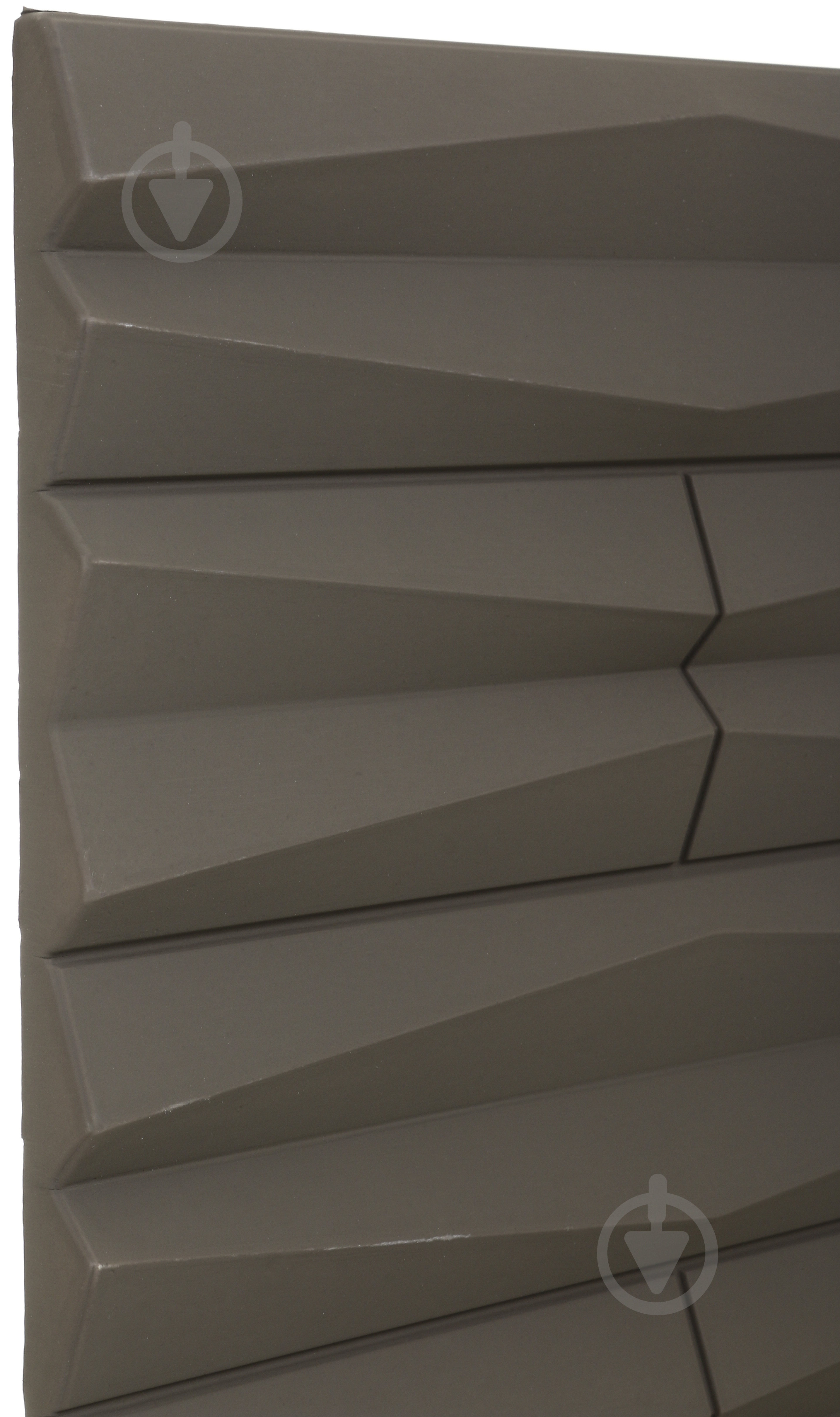 3D-панель с ПВХ 60x120x2,5 cм коричневый E004-4 - фото 3