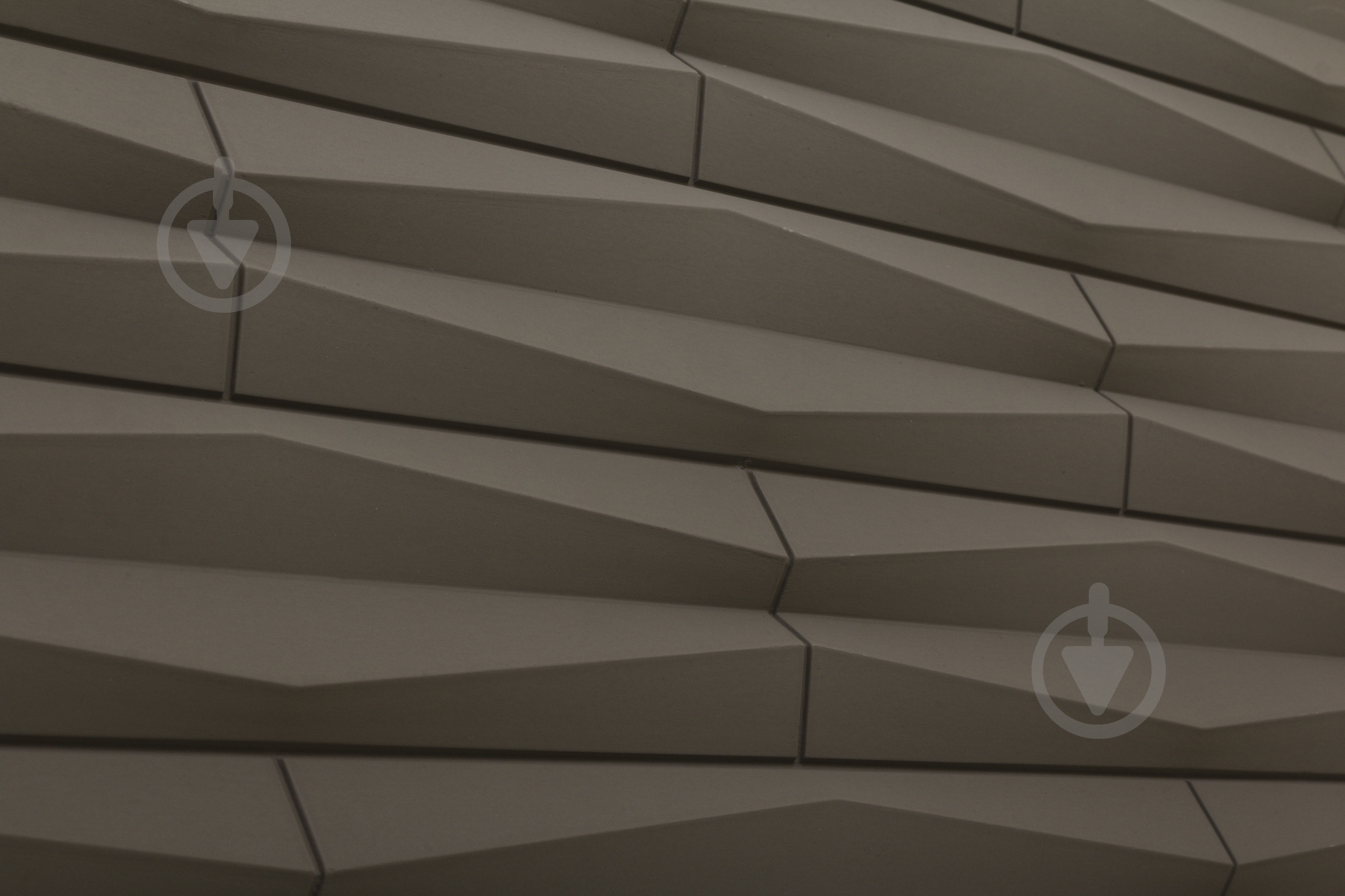 3D-панель с ПВХ 60x120x2,5 cм коричневый E004-4 - фото 4