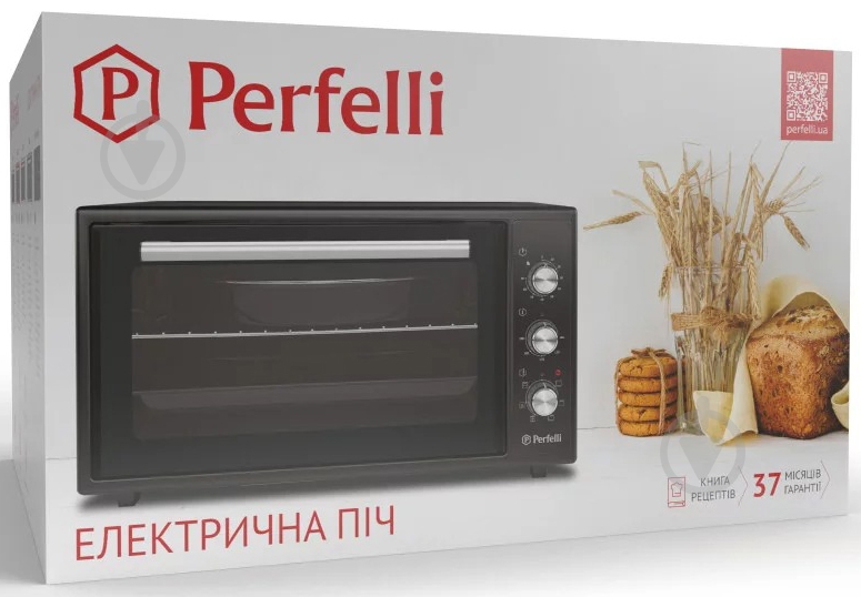 Электрическая печь Perfelli TRIMO 37 BLACK - фото 10