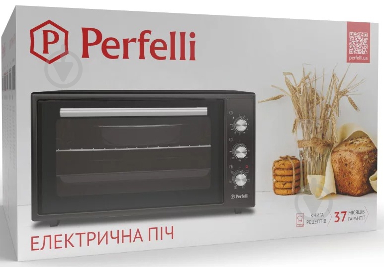 Электрическая печь Perfelli TRIMO 37 GREY - фото 11 Электрическая печь Perfelli TRIMO 37 GREY - фото 11