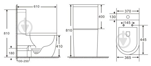 Унитаз-компакт VOLLE SOTA Rimless 1338.002000 - фото 2 Унитаз-компакт VOLLE SOTA Rimless 1338.002000 - фото 2