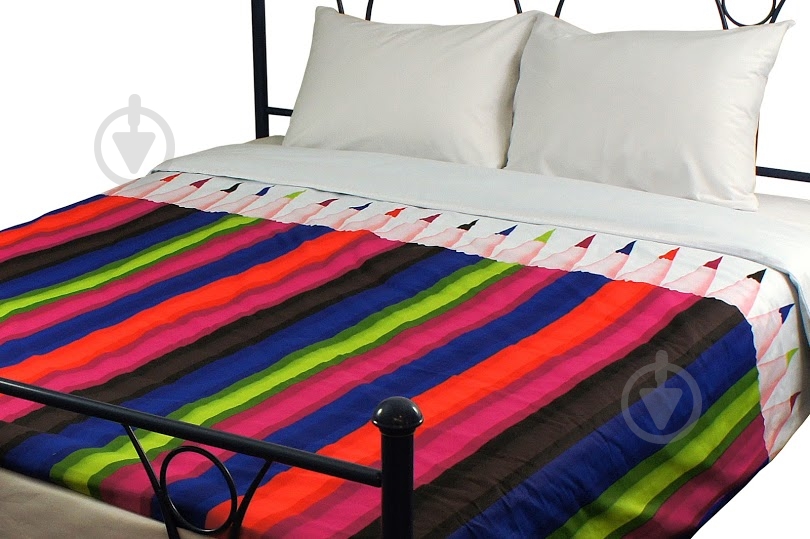Комплект постельного белья Руно Pencils 845.137К разноцветный - фото 3