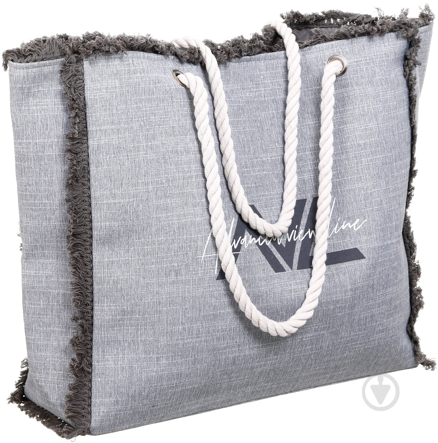 Сумка пляжная AVL Square 35x53x14 серый - фото 3 Сумка пляжная AVL Square 35x53x14 серый - фото 3