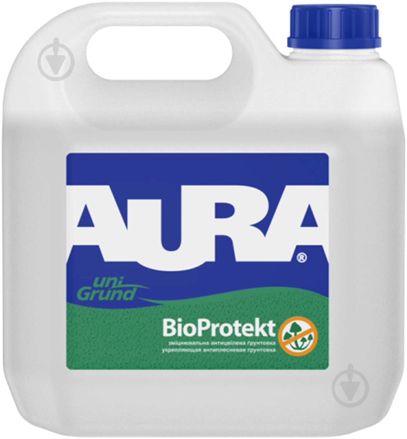 Ґрунтовка фунгіцидна Aura Unigrund BioProtekt противогрибковая 5 л - фото 1