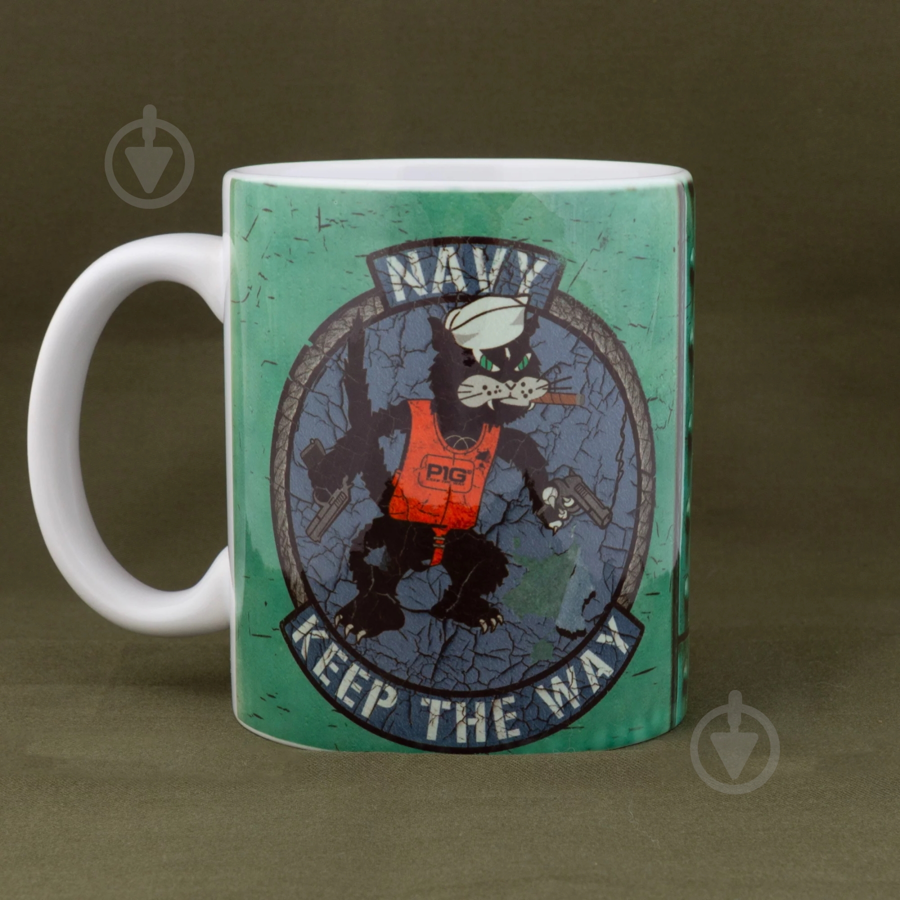 Чашка для чая 5.11 Tactical "NAVY" SNOW WHITE - фото 1