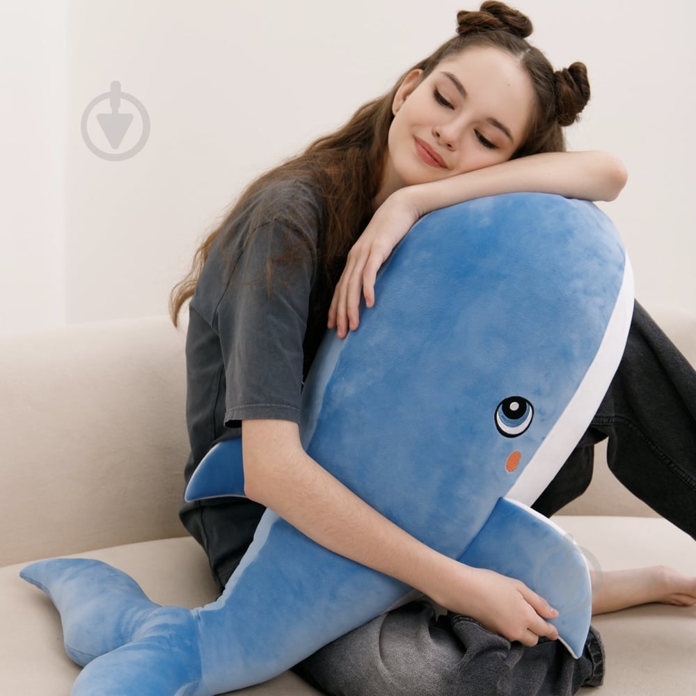 My☆♡ ᐉ М'яка іграшка WP Merchandise Кит Семмі 98 см блакитний