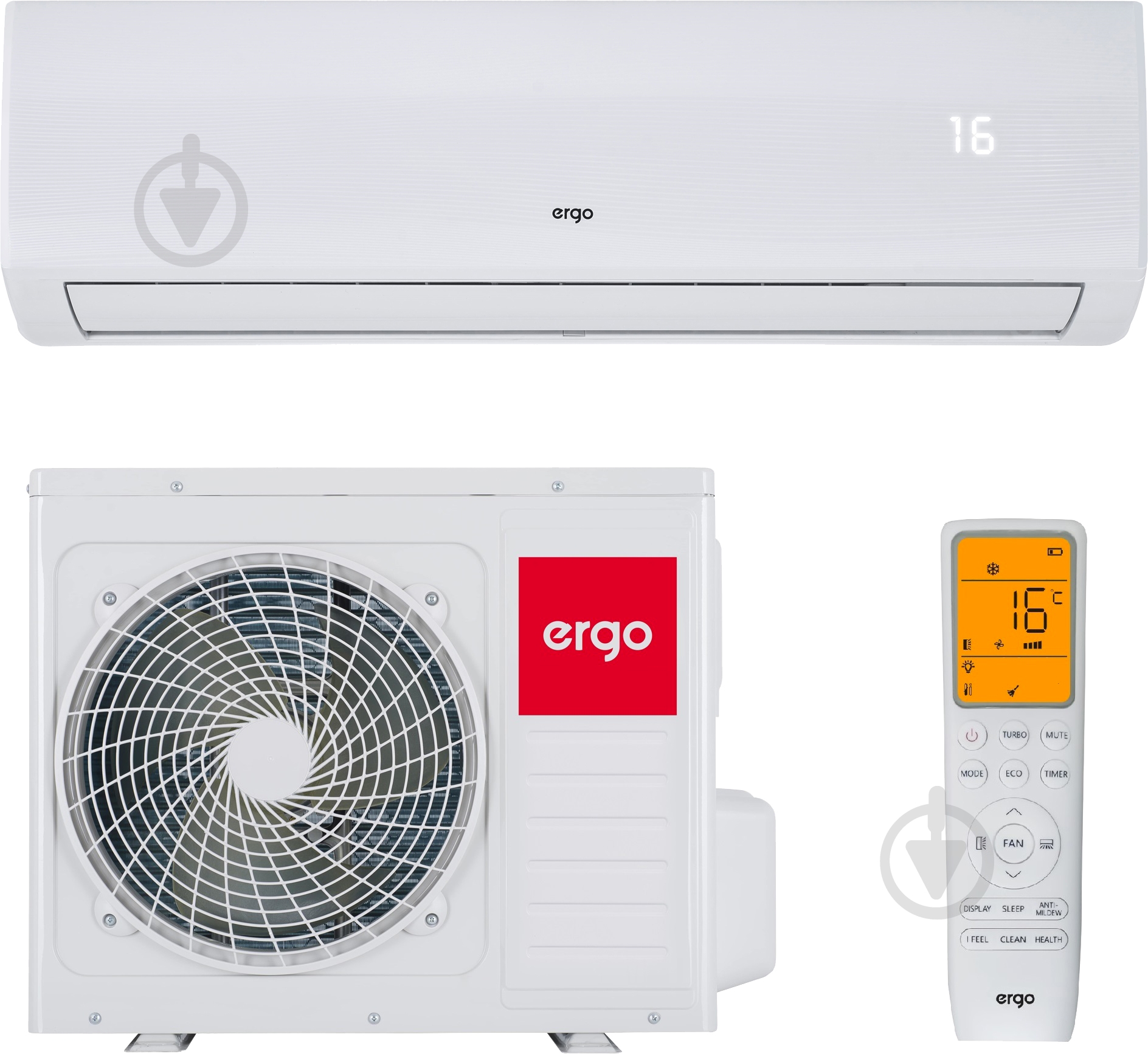 Кондиционер Ergo ACI 1823 SWН WIFI - фото 1
