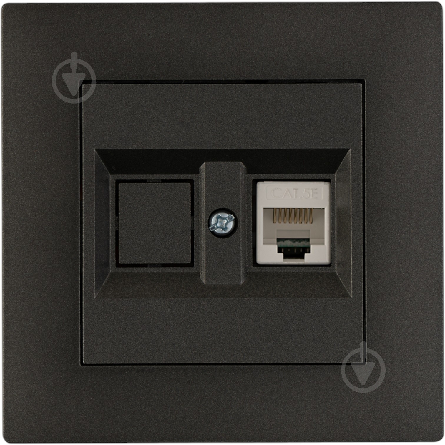 Розетка компьютерная Makel Rizz IP20 дымчатый 88050035 - фото 1 Розетка компьютерная Makel Rizz IP20 дымчатый 88050035 - фото 1