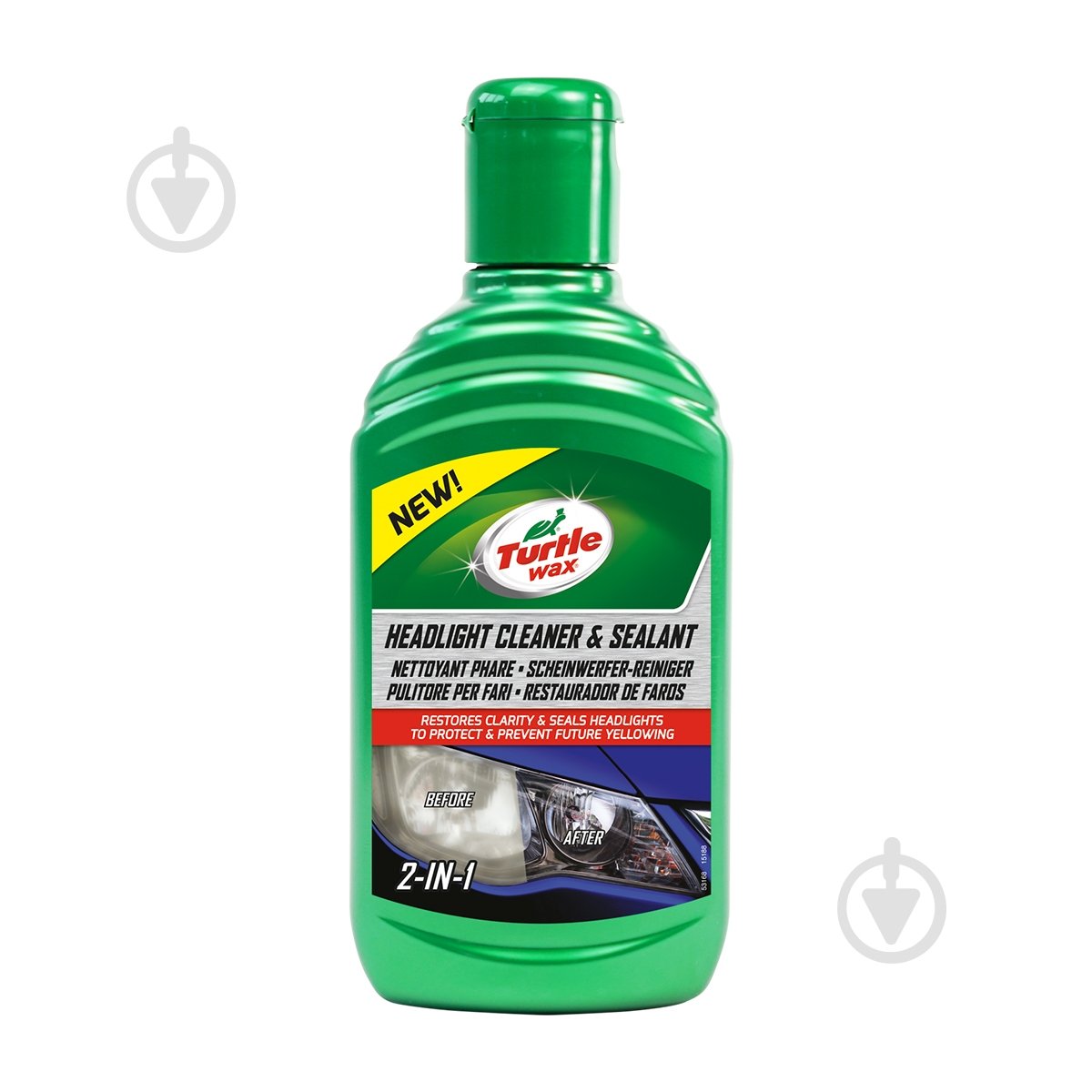 Полироль для фар TURTLE WAX 300 мл - фото 1
