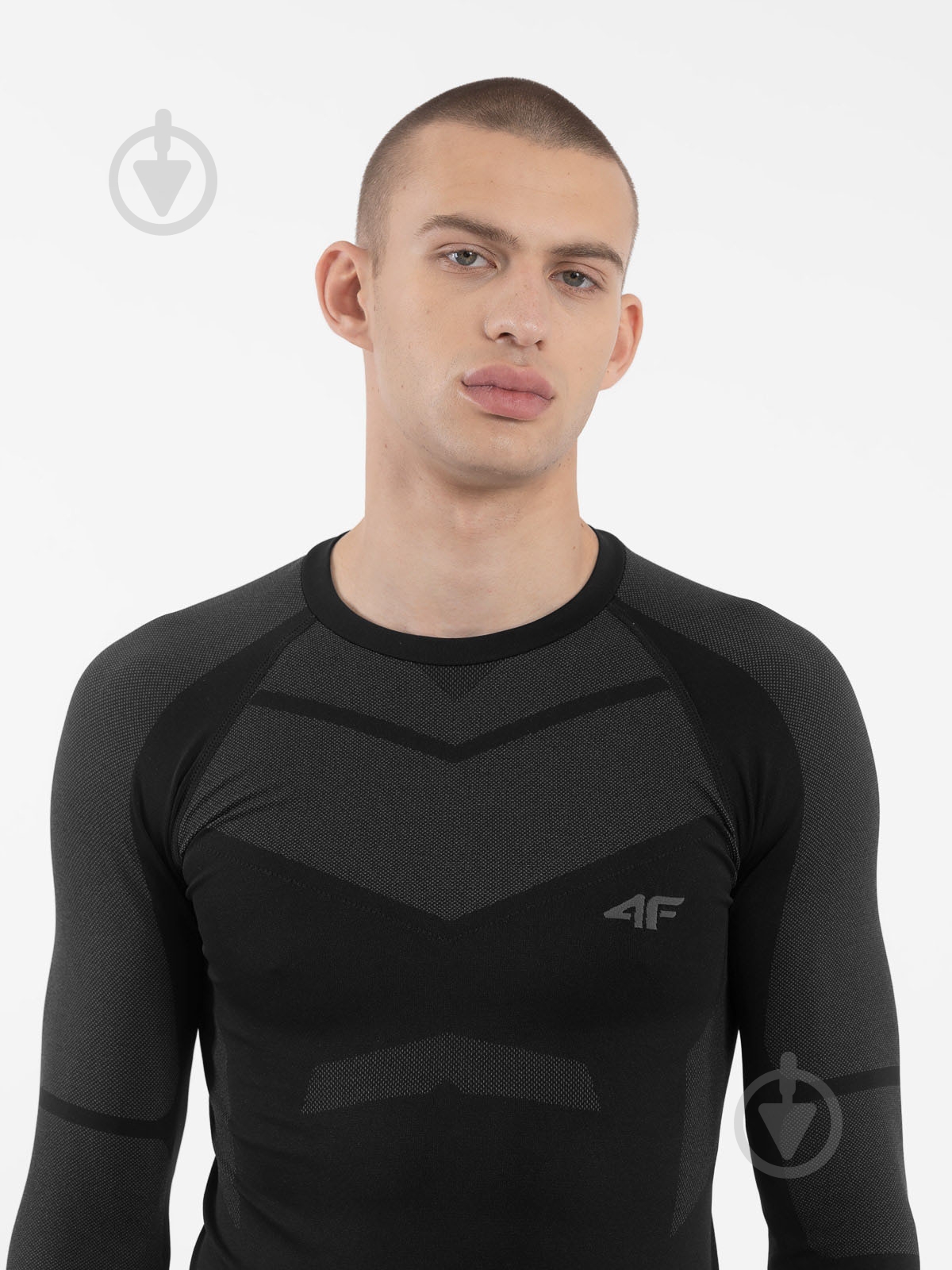 Термофутболка SEAMLESS UNDERWEAR M103 4FAW23USEAM103-20S р.L-XL чорний - фото 2