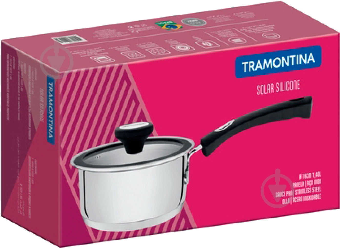Ковш Tramontina Solar silicone 2,2 л (62121/163) - фото 2