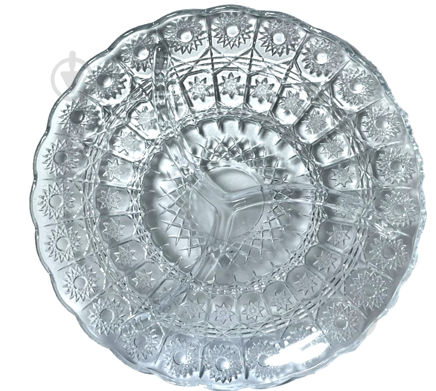 Блюдо сервировочное PYRAMID GLASS Aswan - фото 1