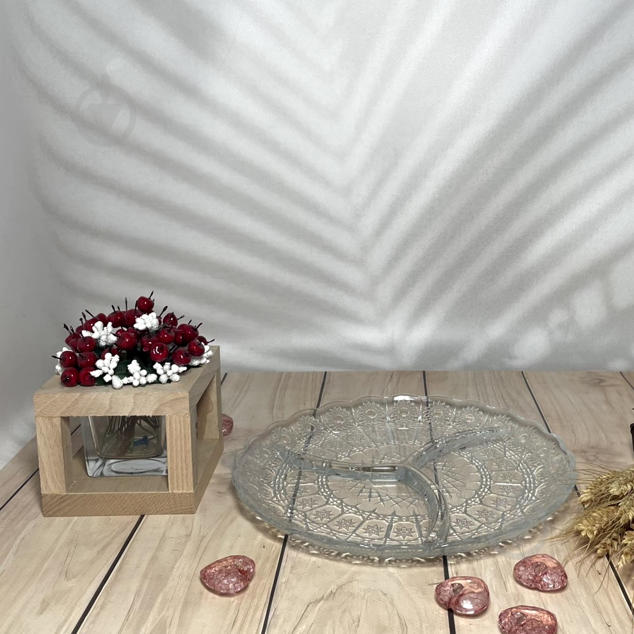 Блюдо сервировочное PYRAMID GLASS Aswan - фото 3