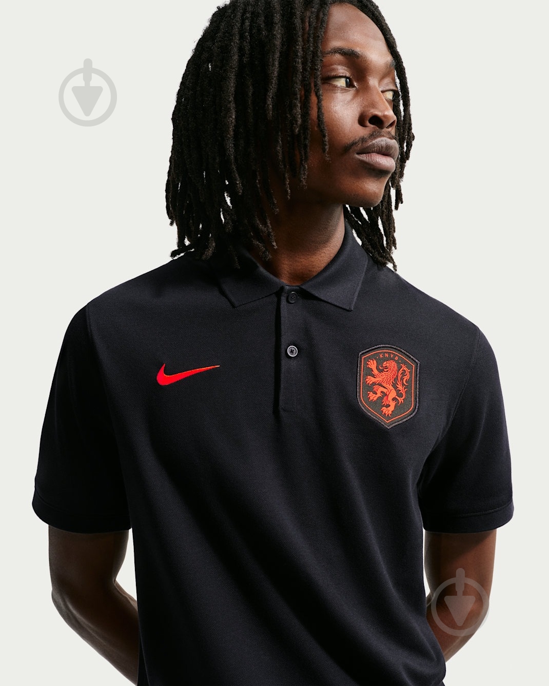 Поло Nike KNVB THE NIKE POLO DF 2.0 IB6215-010 р.M черный - фото 5