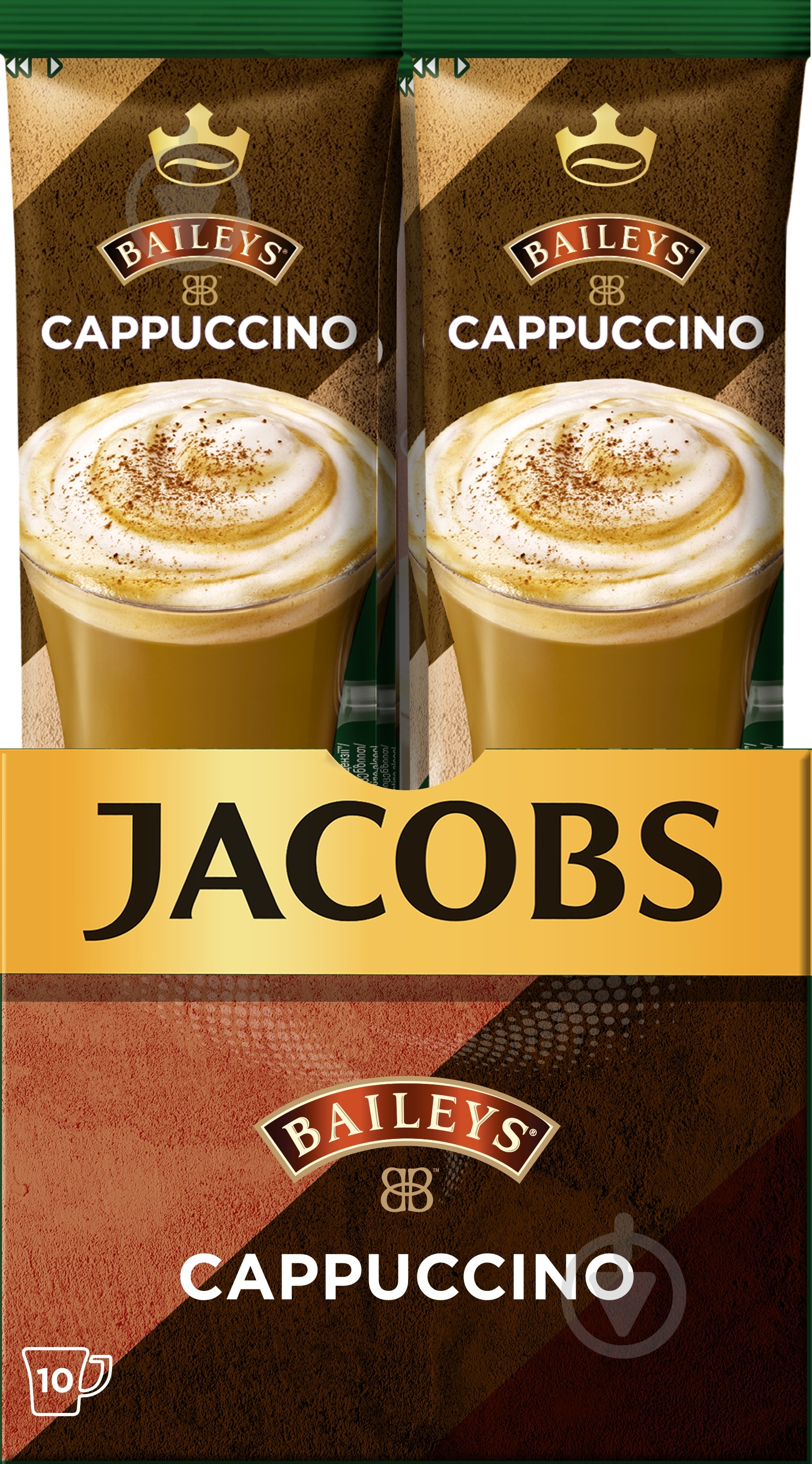 Кофейный напиток Jacobs Baileys Cappuccino 15 г - фото 2