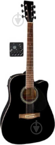 Гітара електроакустична VGS-Pure D-10 CE BK - фото 1