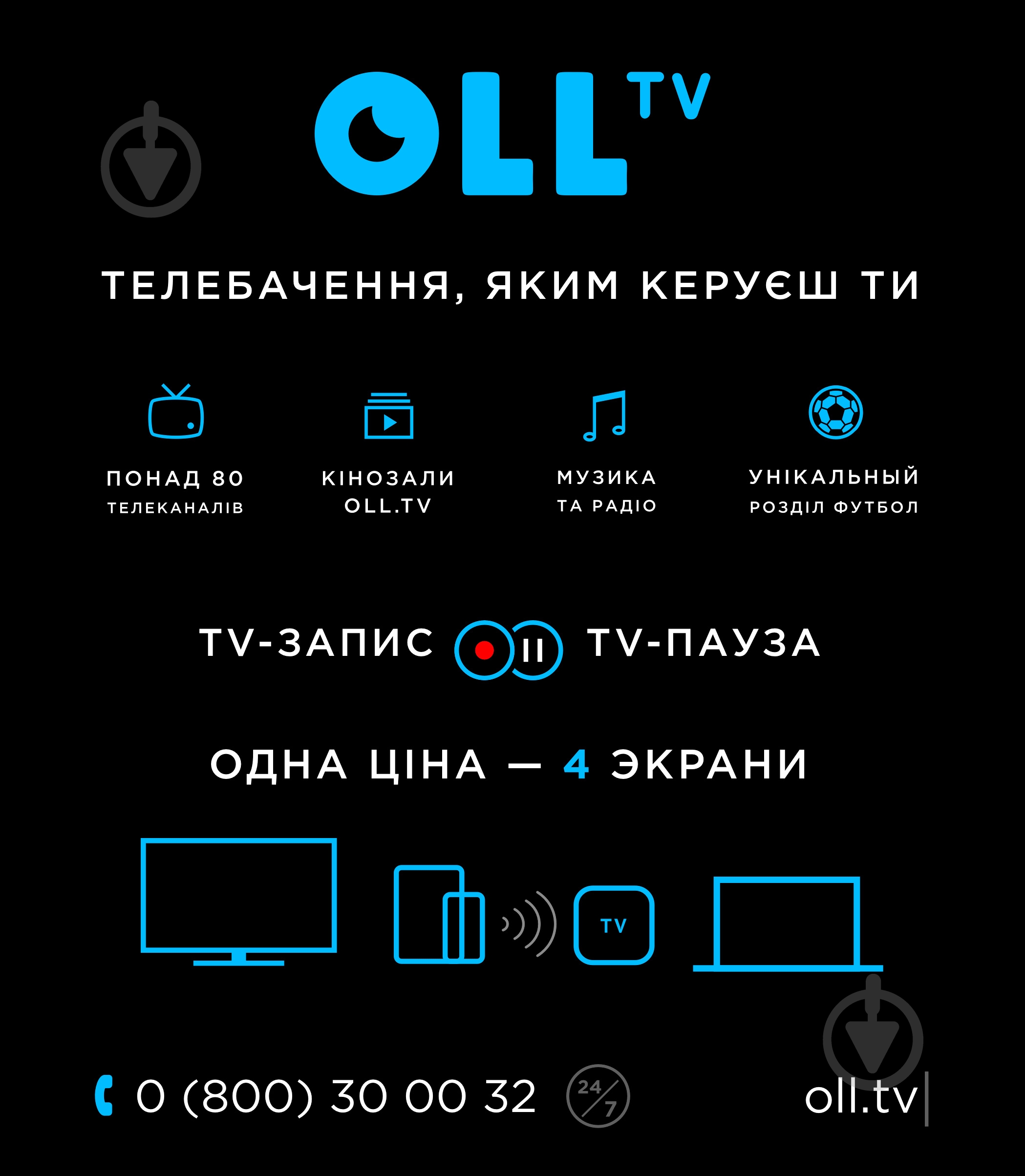 Медиаплеер Aura HD OLL.TV BOX - фото 3