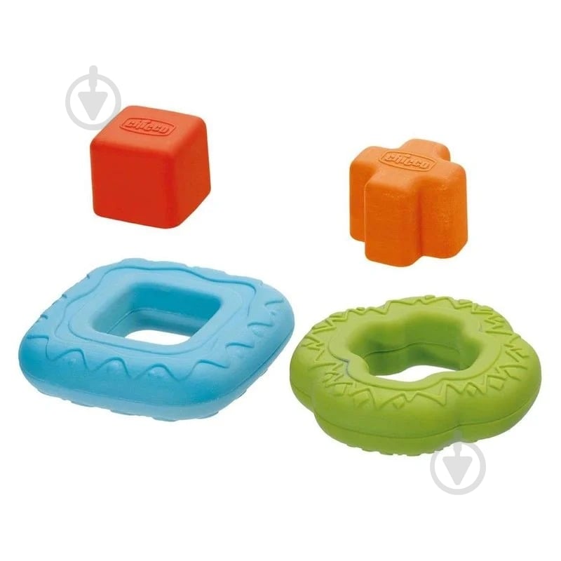 Игрушка-сортер Chicco 2 в 1 "Ring Tower" 09372.10 - фото 3