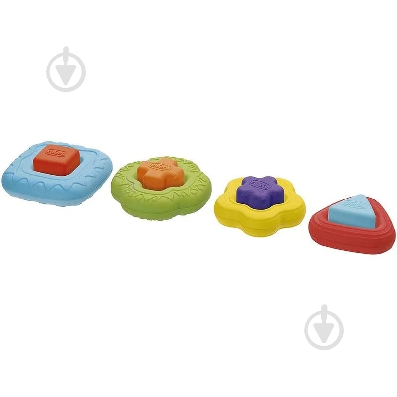 Игрушка-сортер Chicco 2 в 1 "Ring Tower" 09372.10 - фото 4