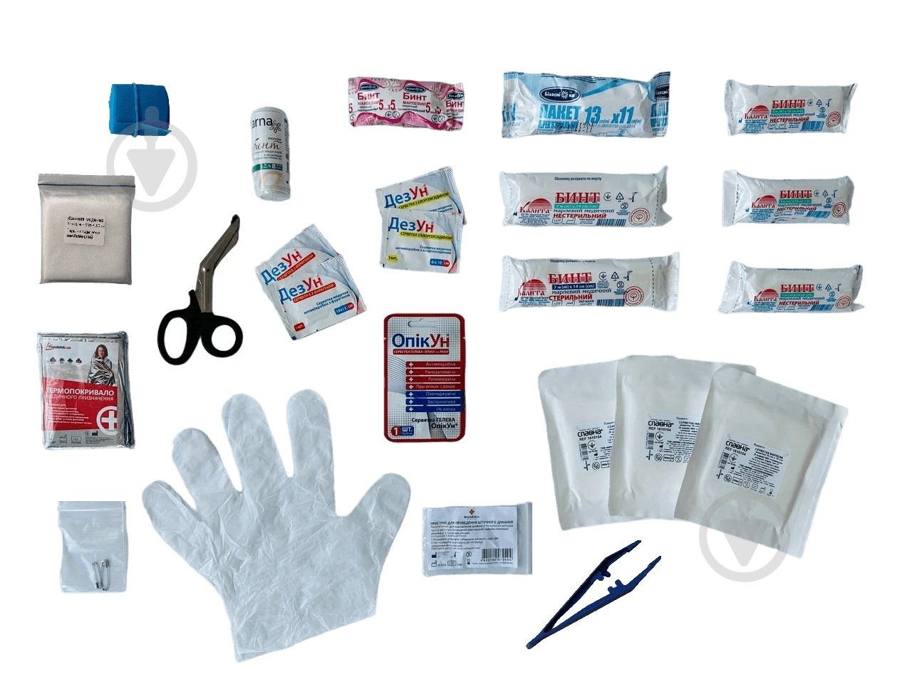 Аптечка автомобильная Poputchik АМА-1 (02-021-М) 21х15х8 см - фото 2 Аптечка автомобильная Poputchik АМА-1 (02-021-М) 21х15х8 см - фото 2